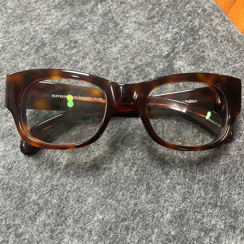 Authentic Oliver Peoples Brown Tortoise Glasses